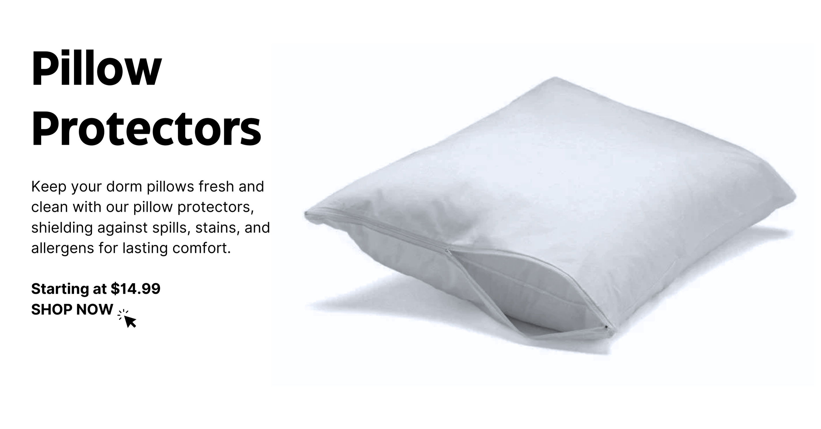 SHOP PILLOW PROTECTORS