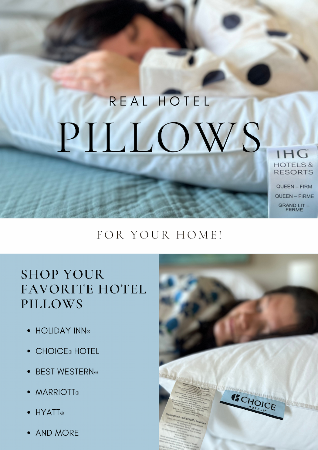 HOTEL PILLOWS