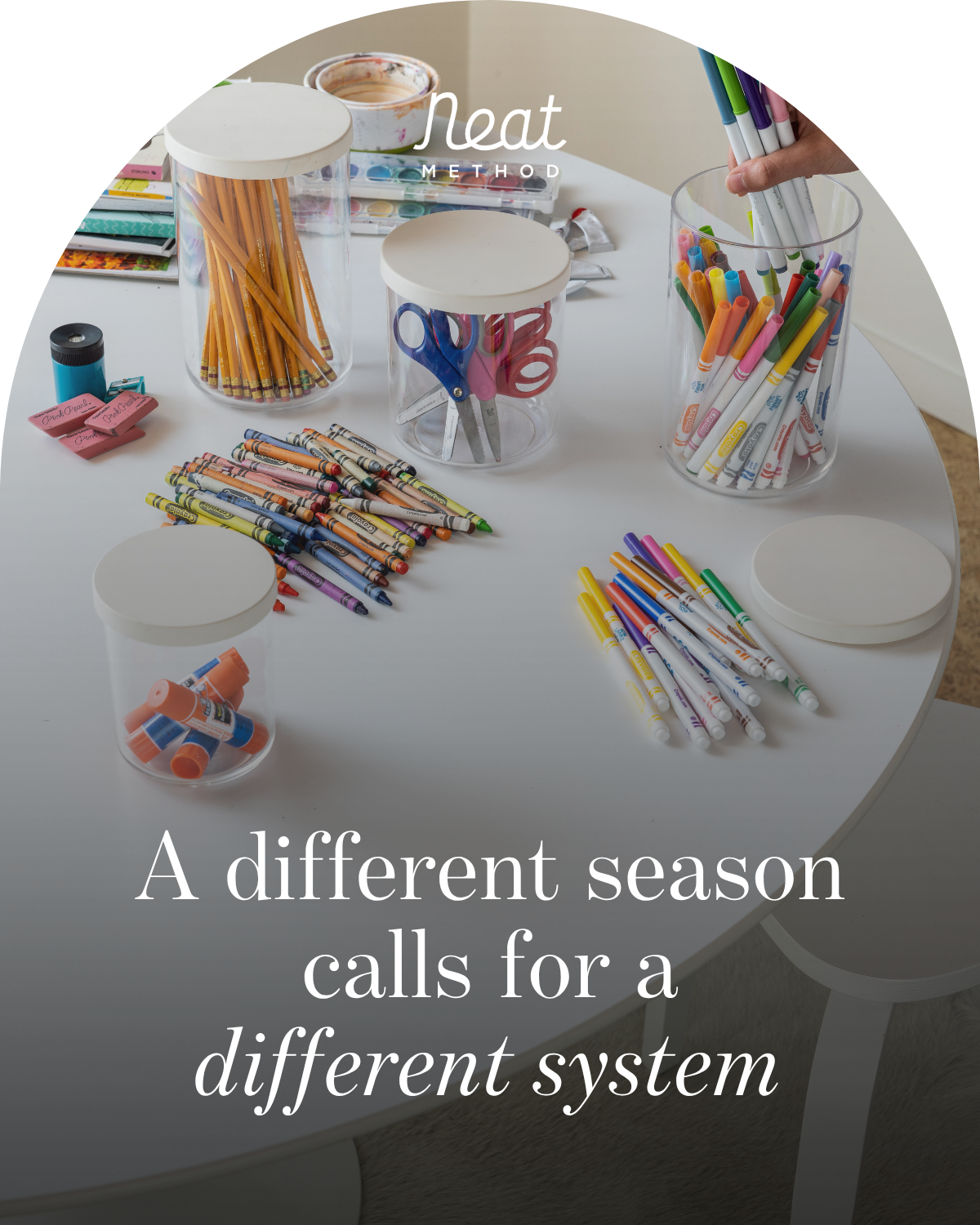 A different season calls for a different system