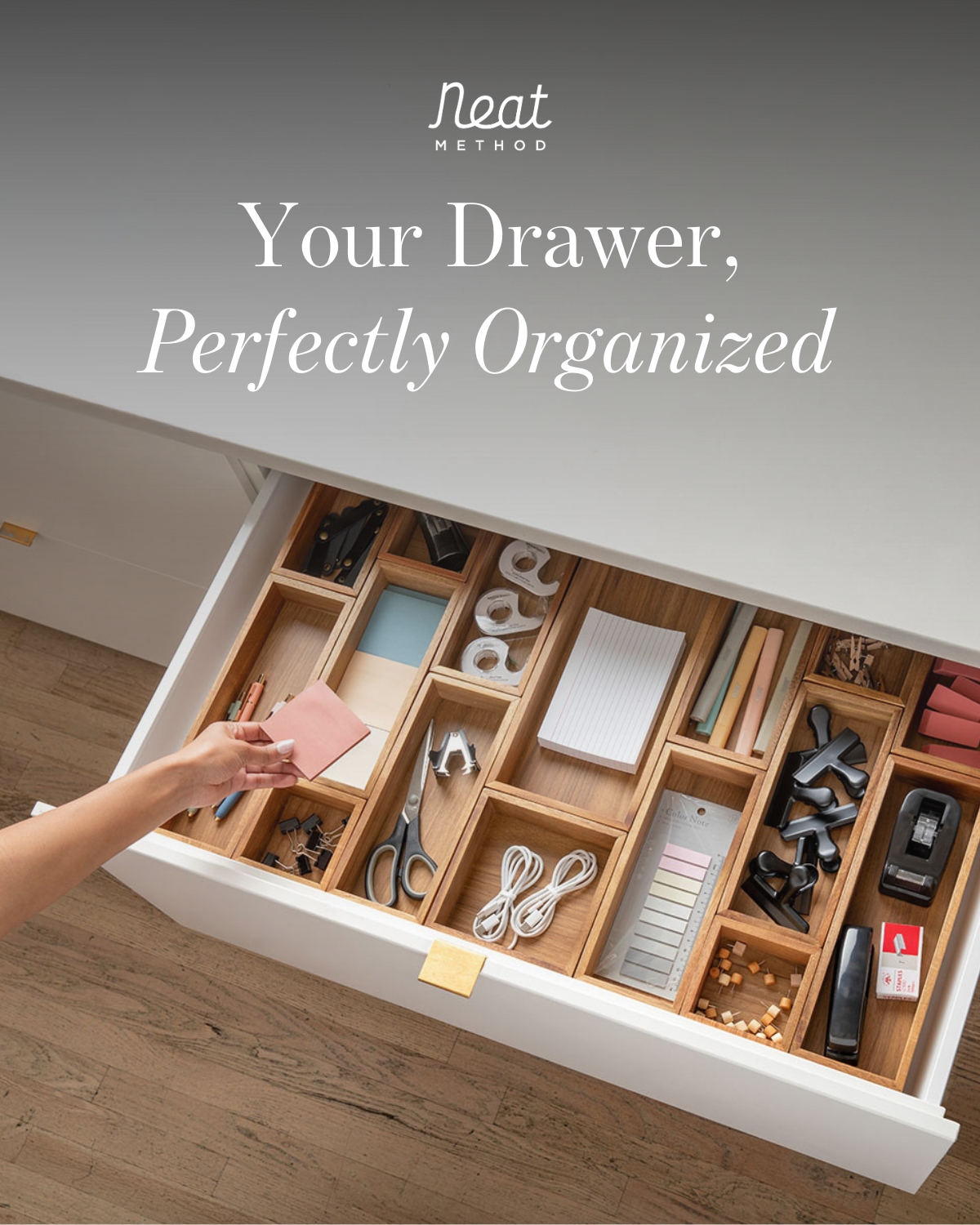Your drawer, perfectly organized