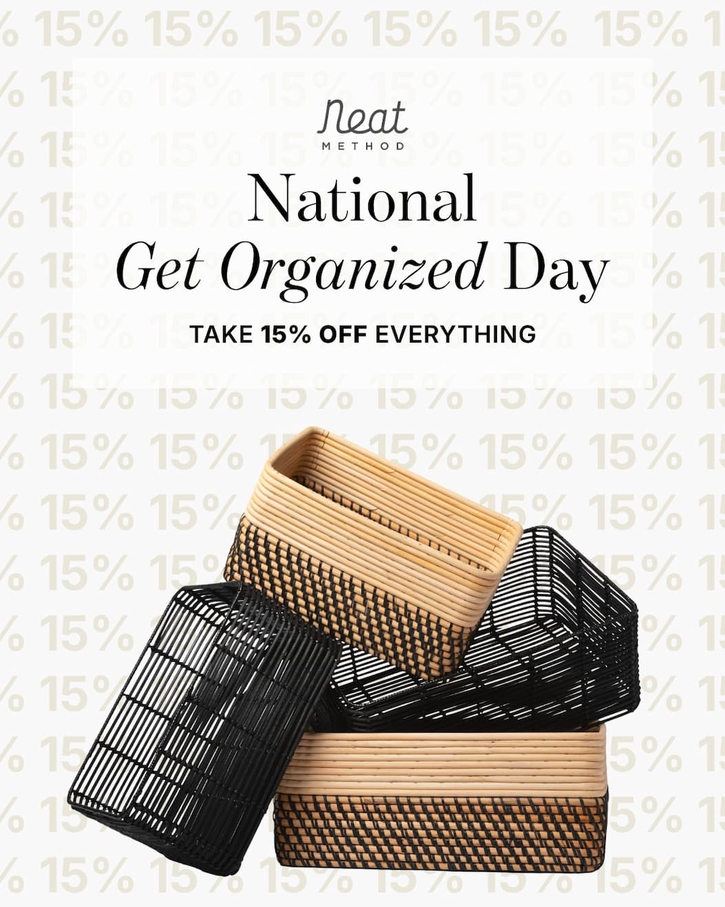 National Get Organized Day