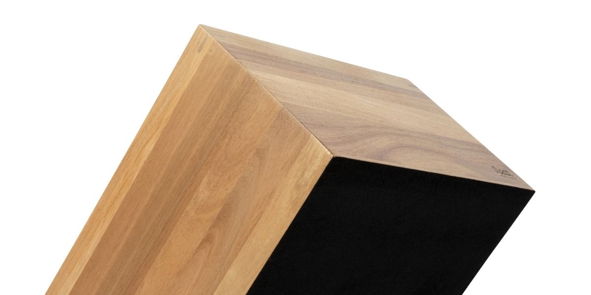 Lined acacia bin