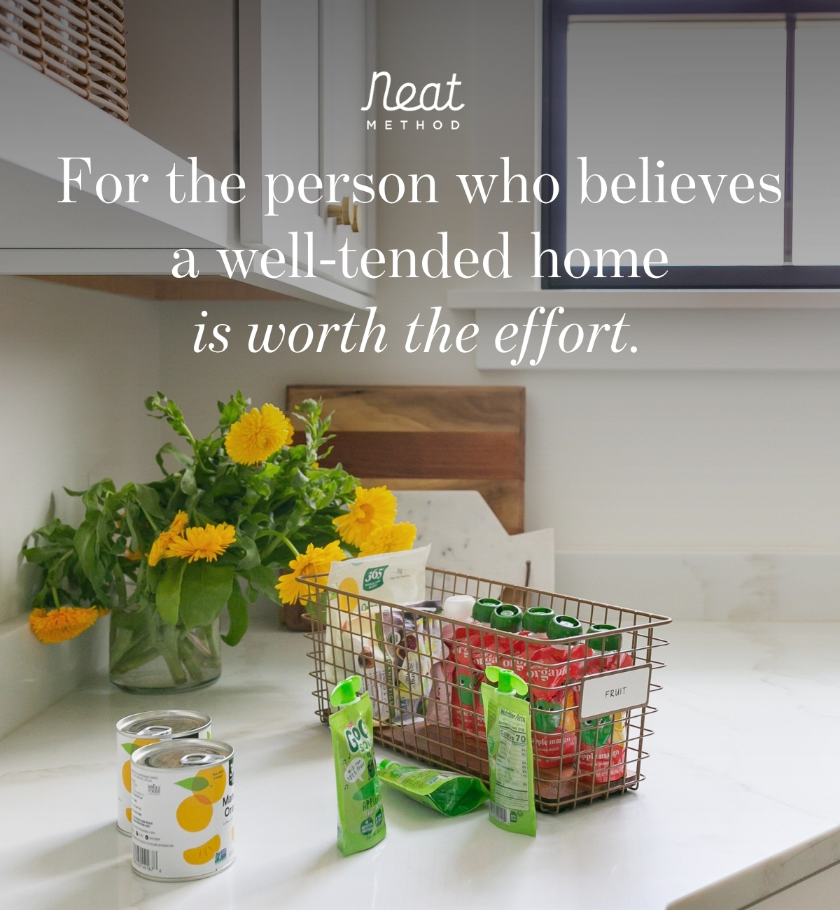 For the person who believes a well-tended home is worth the effort