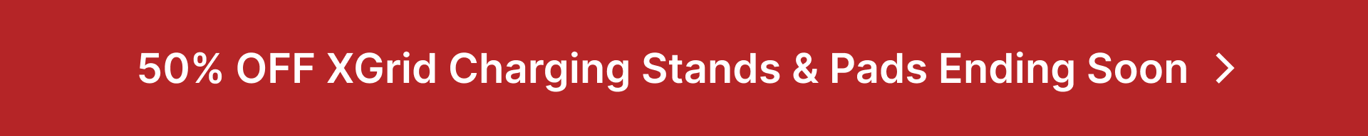 50% OFF XGrid Charging Stands & Pads Ending Soon