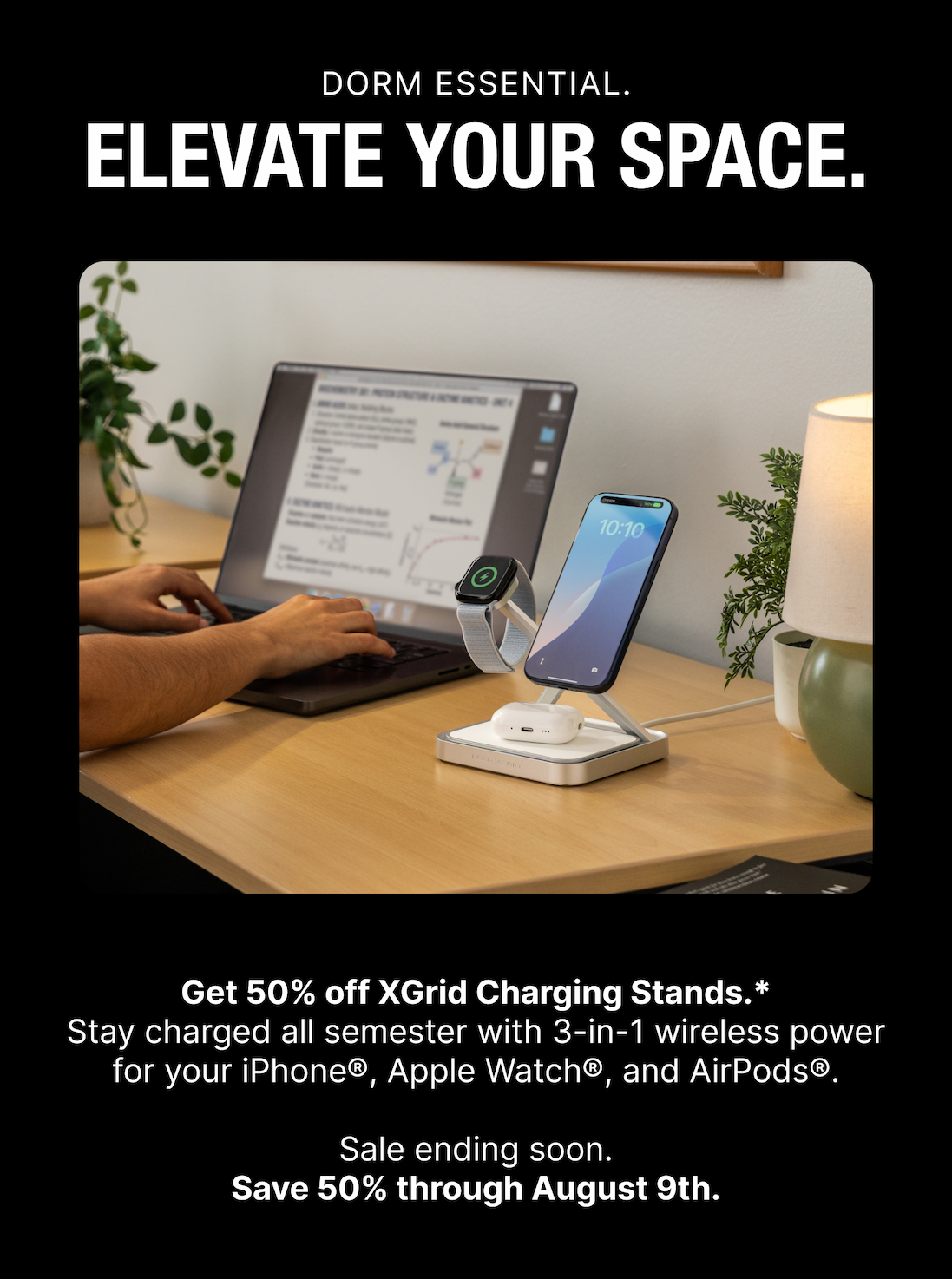 Get 50% off XGrid Charging Stands.