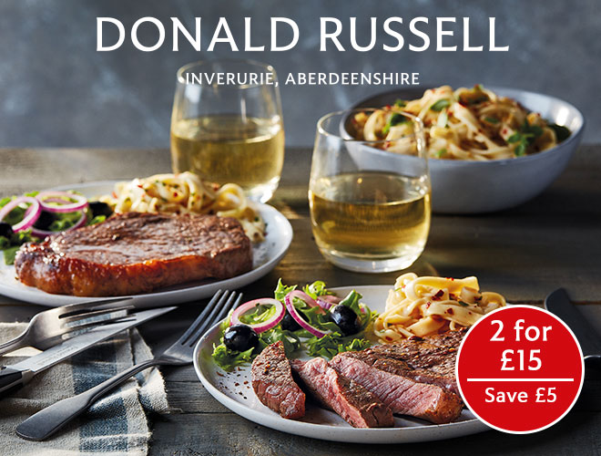 2 for £15 Sirloin Steaks Steak Night at home 💥 Donald Russell
