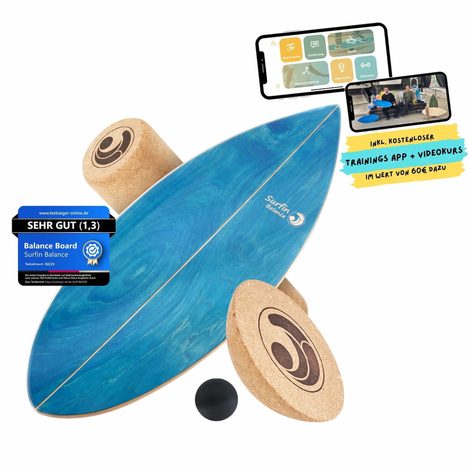 Surfin Balance Komplett Set