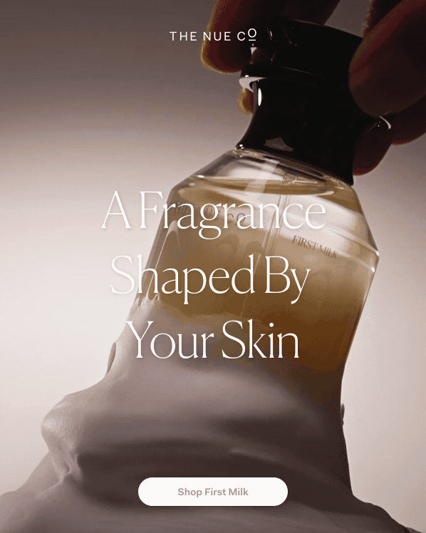 a fragrance shaped by skin 