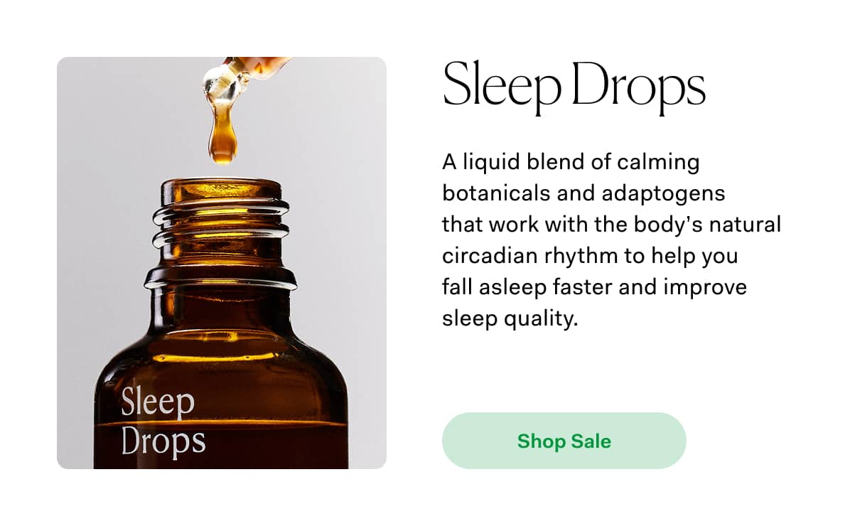 Sleep Drops >> Shop Sale