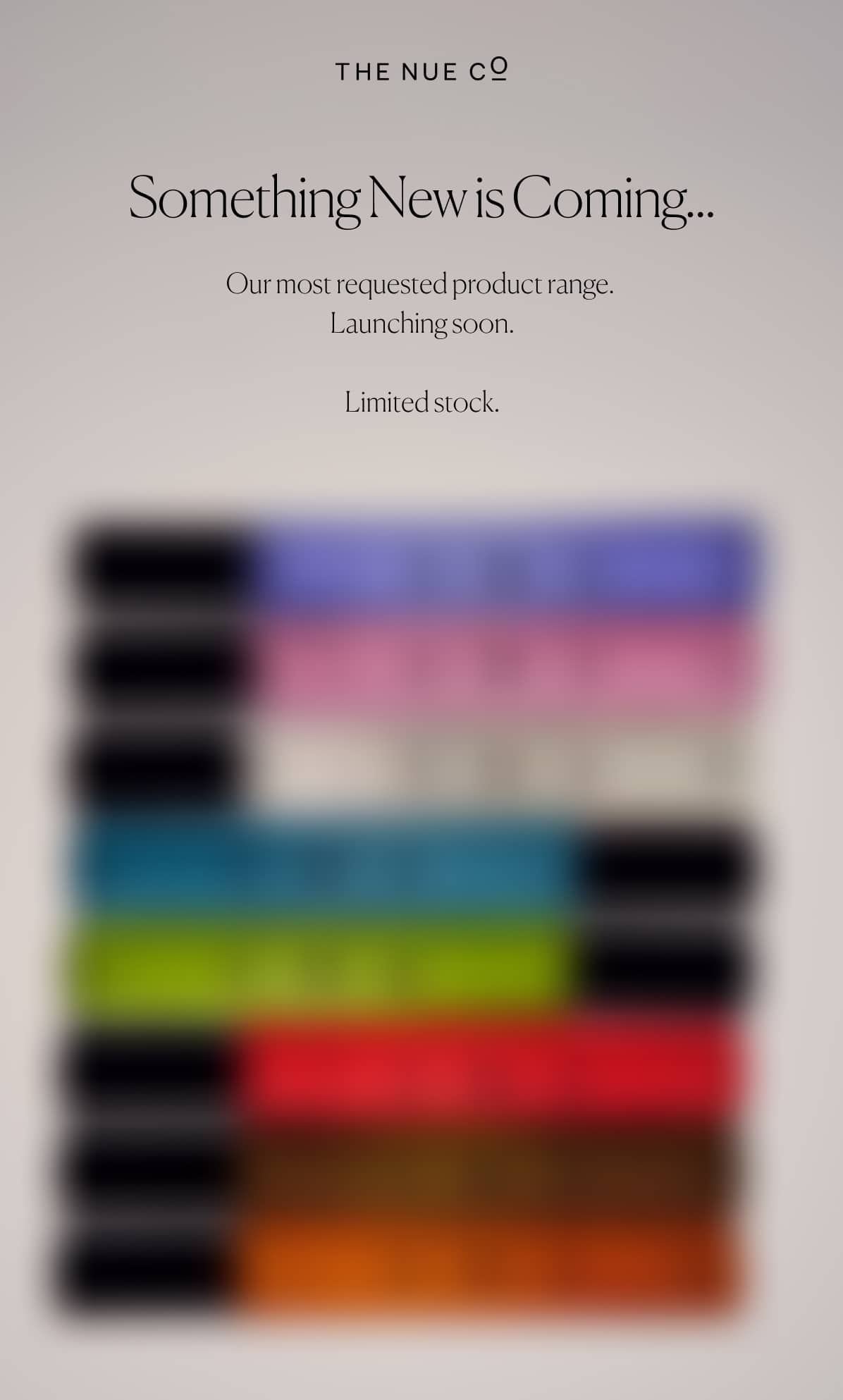 Something New is Coming...