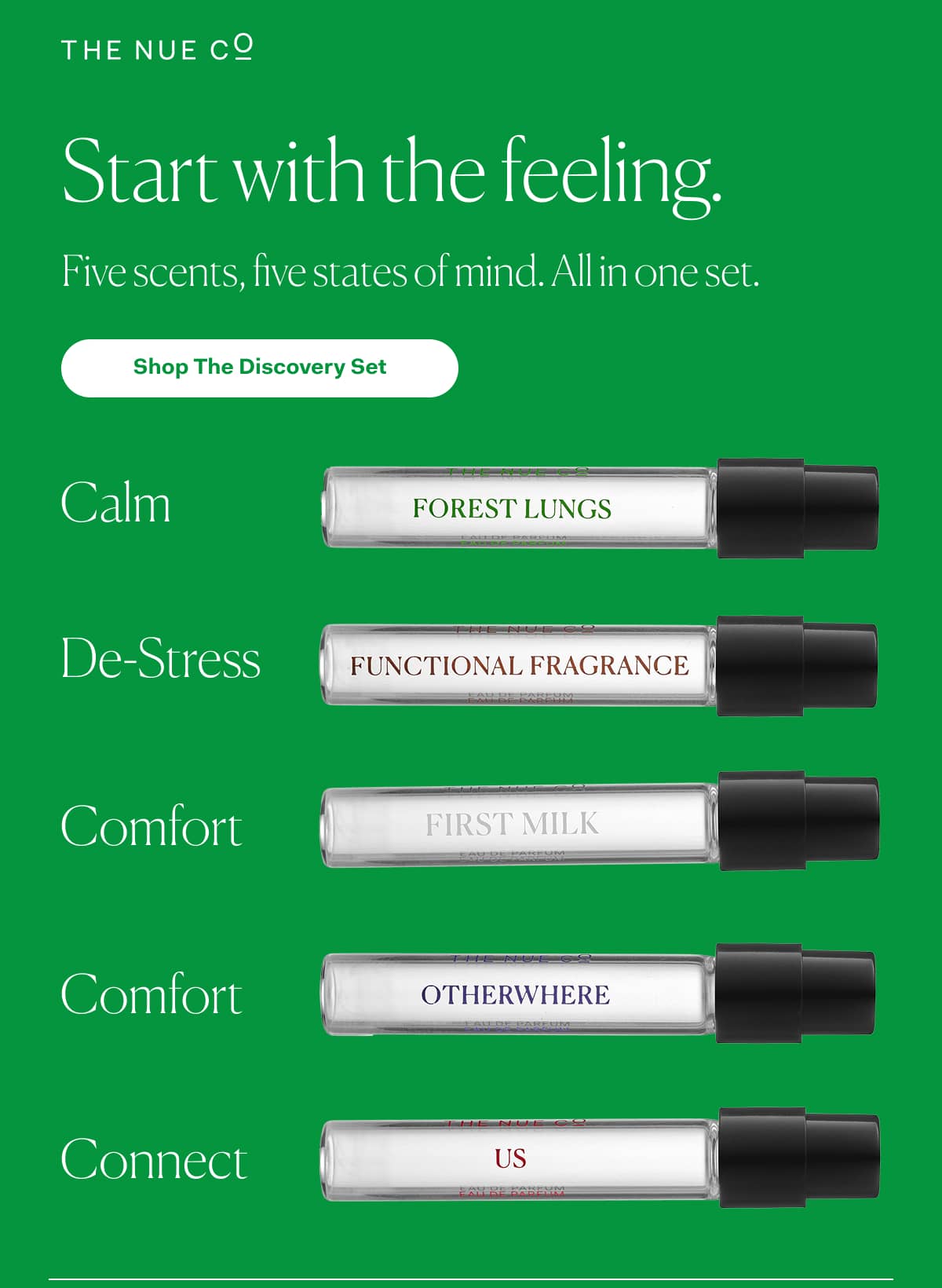 Start with the feeling.