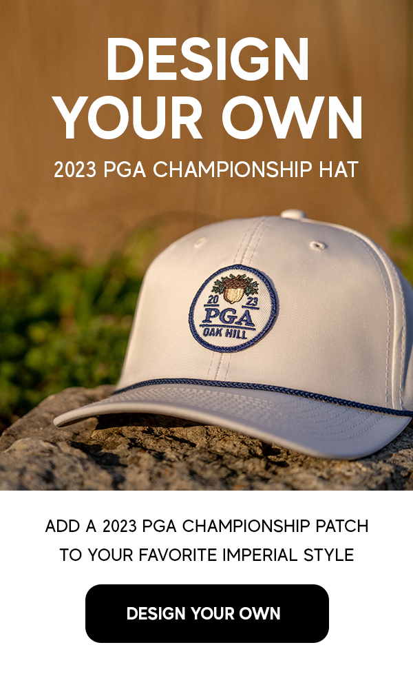 Design Your Own 2023 PGA Championship Hat 🏆 Imperial Headwear