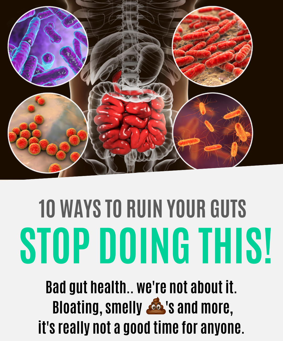 Your gut's need you! 😲 ATP Science