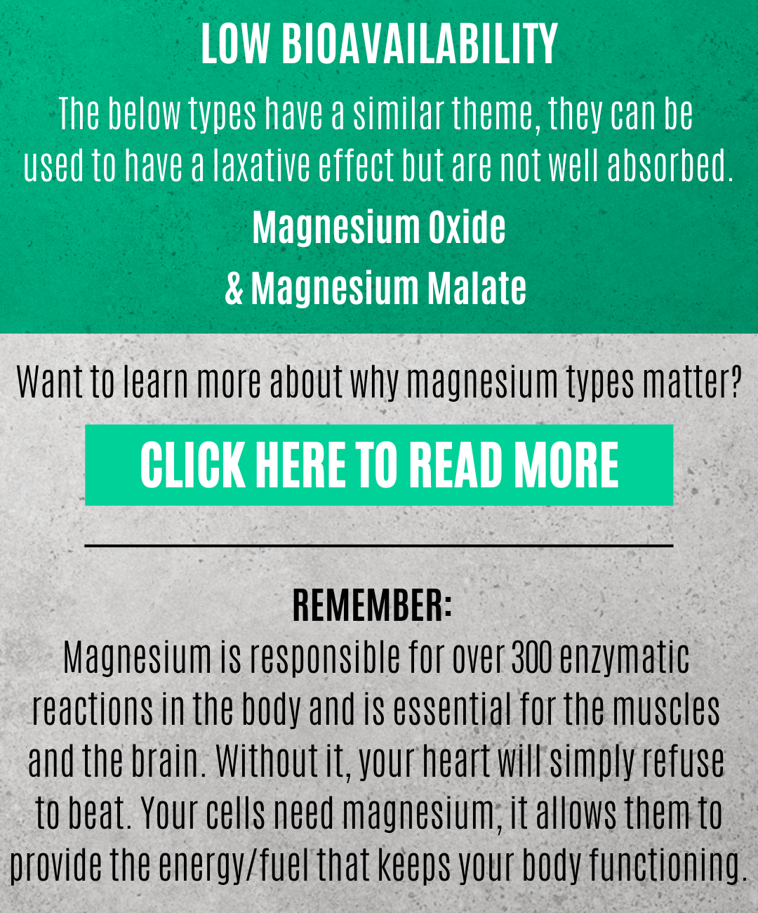 The many types of Magnesium ATP Science