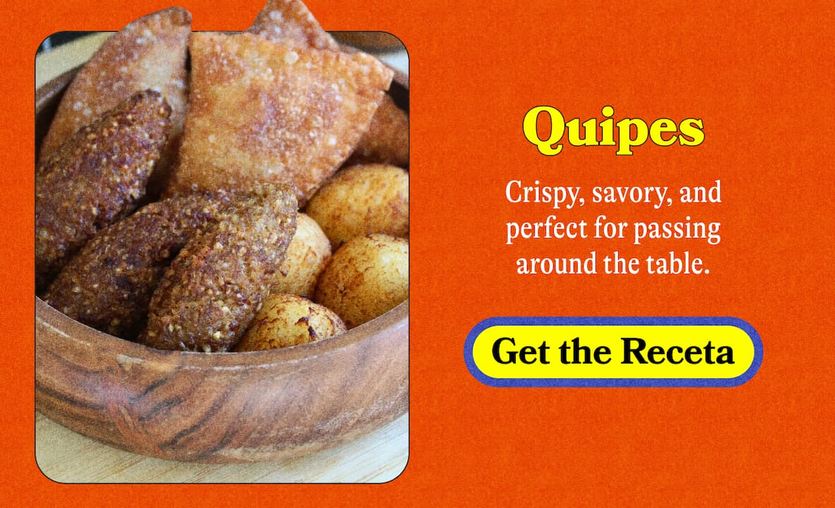 Quipes   Crispy, savory, and perfect for passing around the table. GET THE RECETA