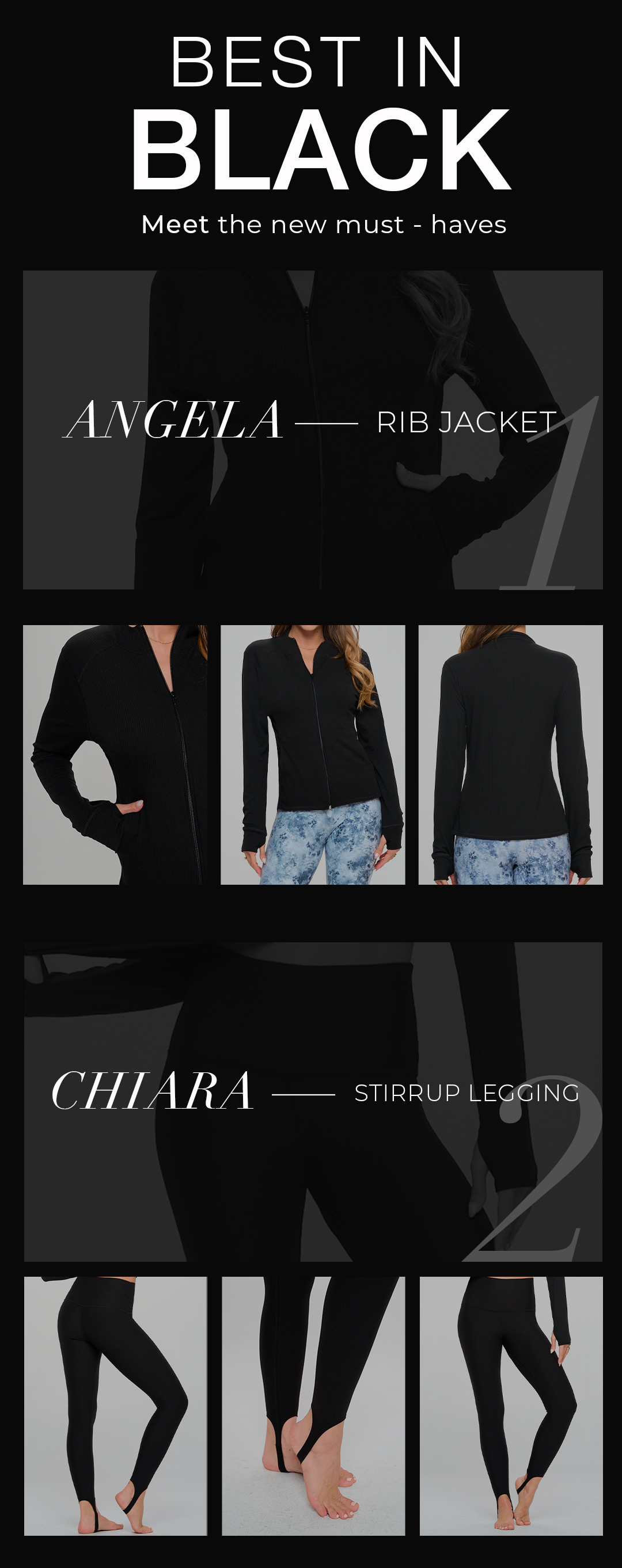 SPOTLIGHT ON NEW Legging Style🖤 EVCR