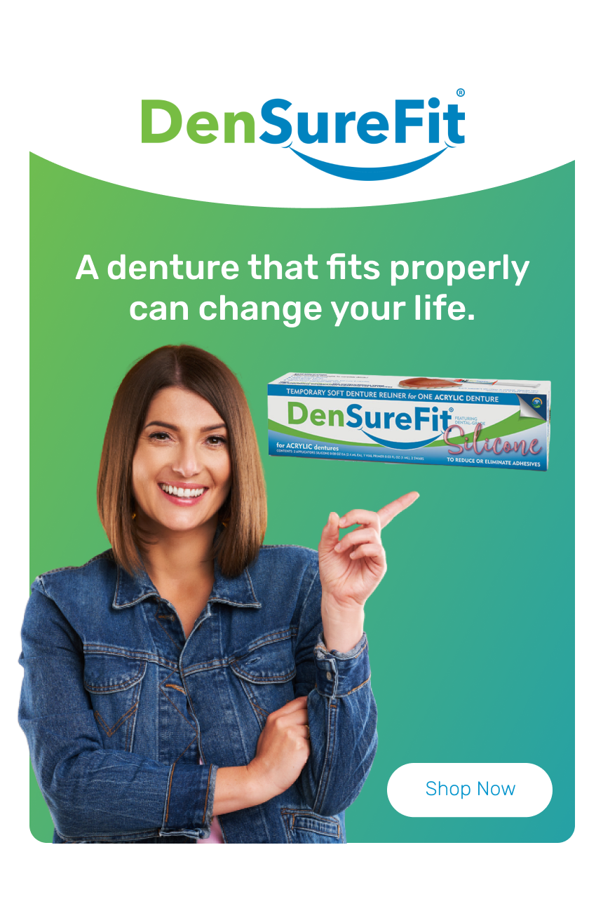 Lower+Upper Denture Reline Kit Densurefit.us