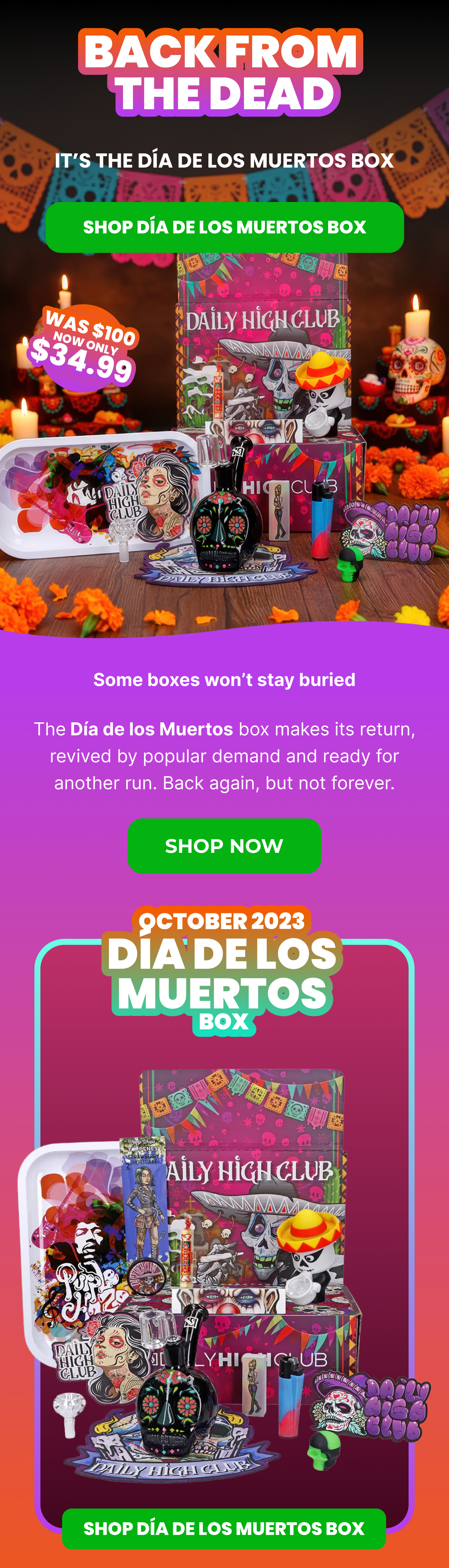 SHOP DÍA DE LOS MUERTOS BOX