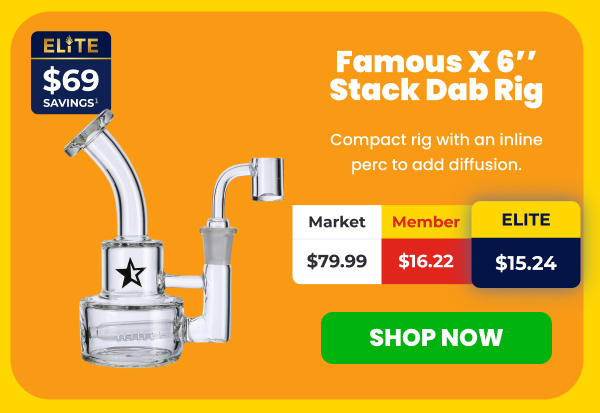 Famous X 6'' Stack Dab Rig