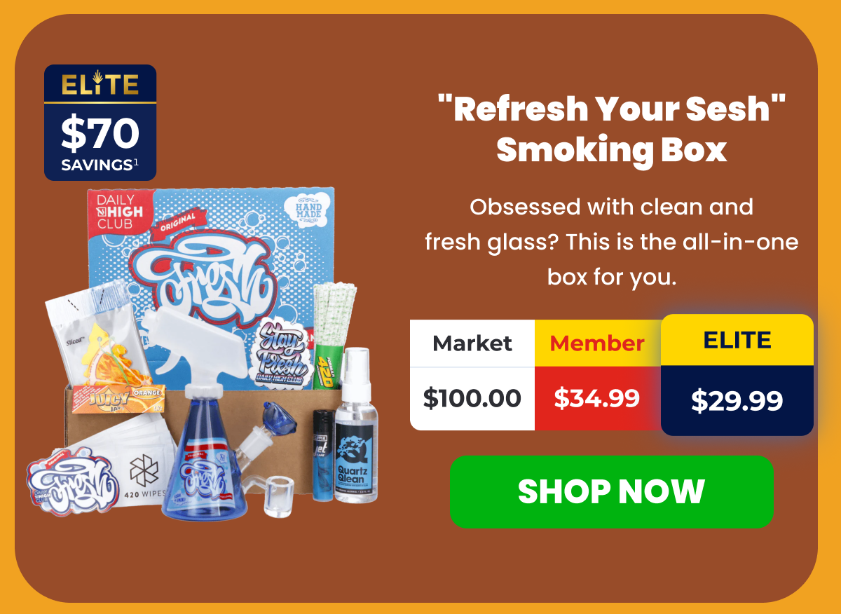 "Refresh Your Sesh" Smoking Box