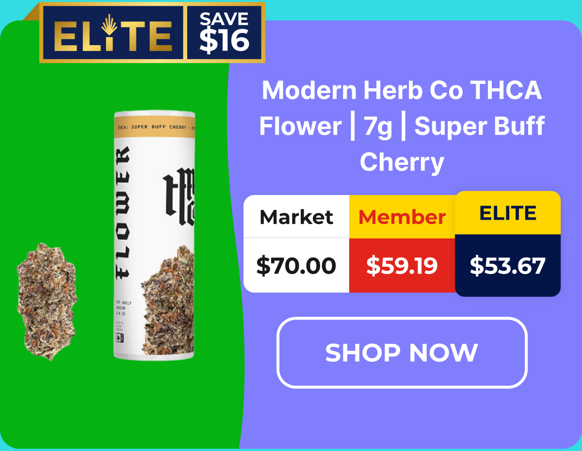 Modern Herb Co THCA Flower | 7g | Super Buff Cherry