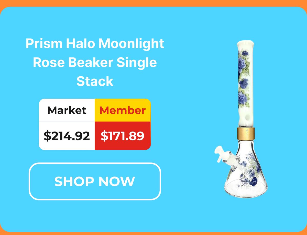 Prism Halo Moonlight Rose Beaker Single Stack