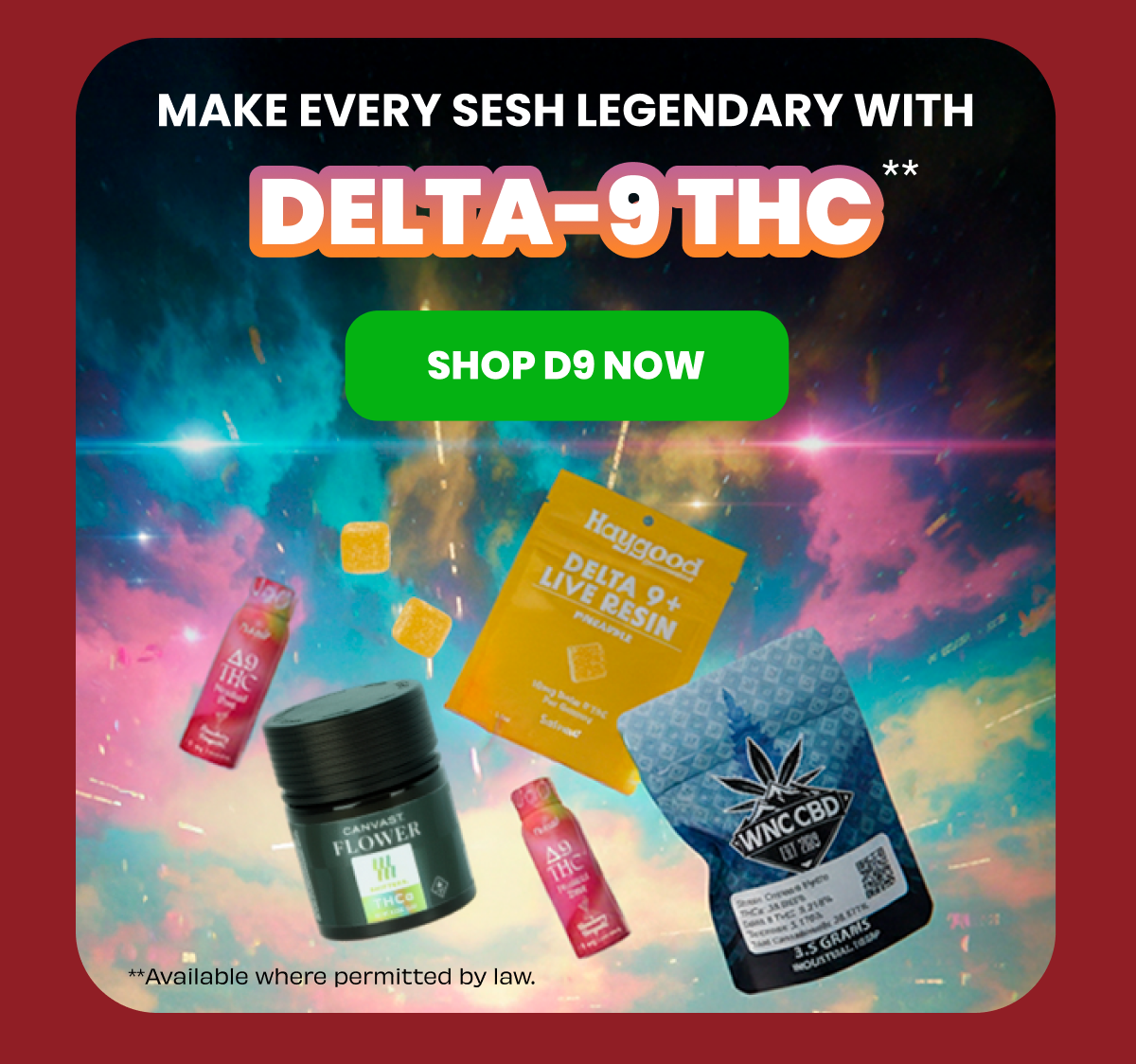 shop d9 now