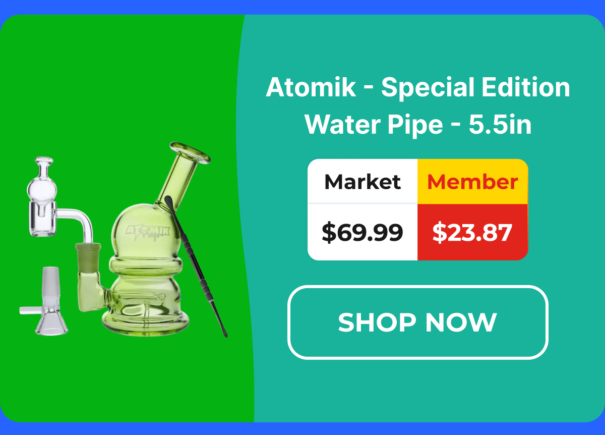 Atomik - Special Edition Water Pipe - 5.5in