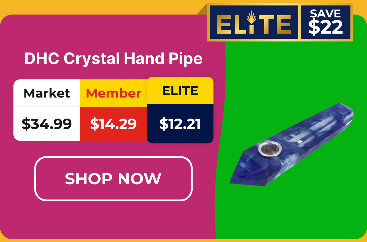 DHC Crystal Hand Pipe