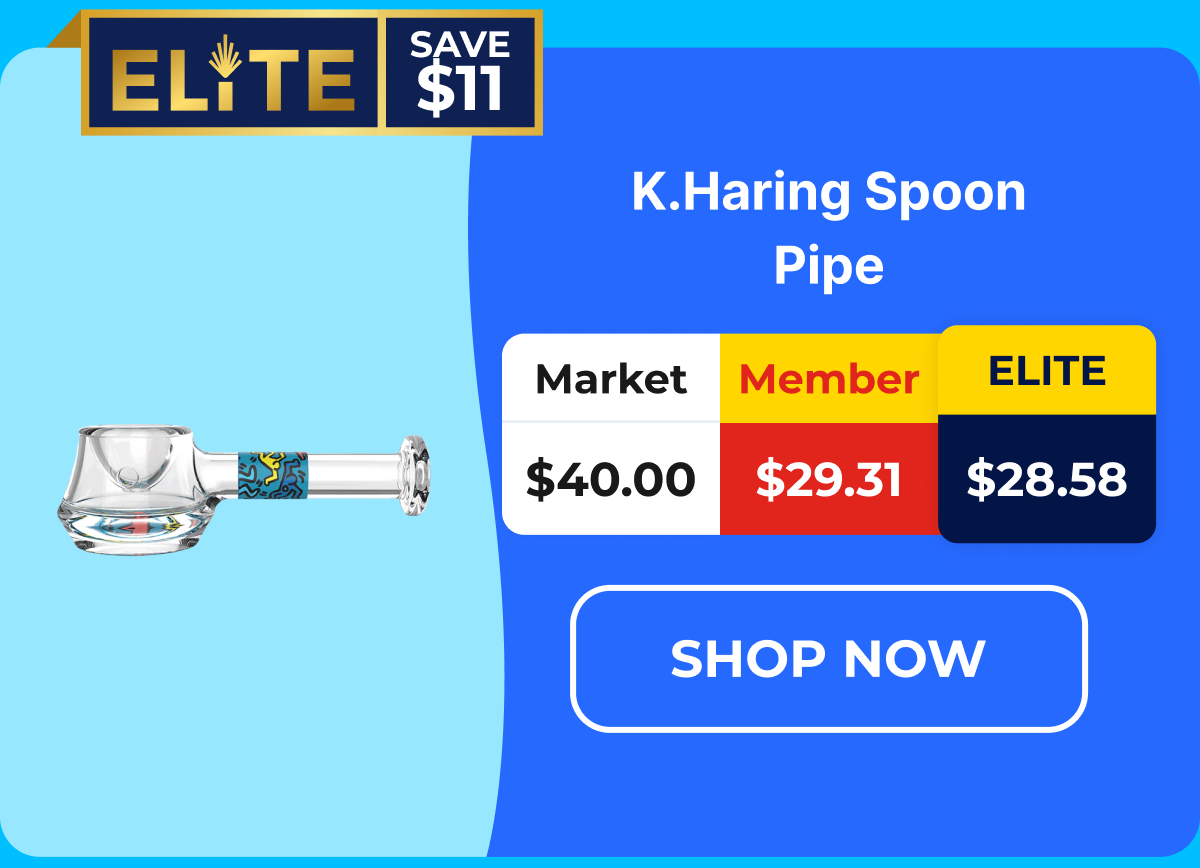 K.Haring Spoon Pipe