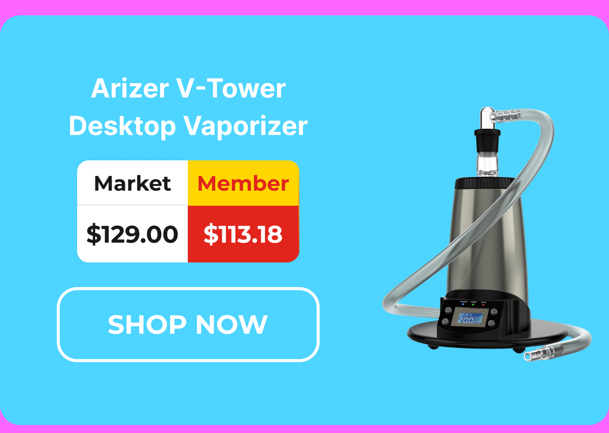 Arizer V-Tower Desktop Vaporizer