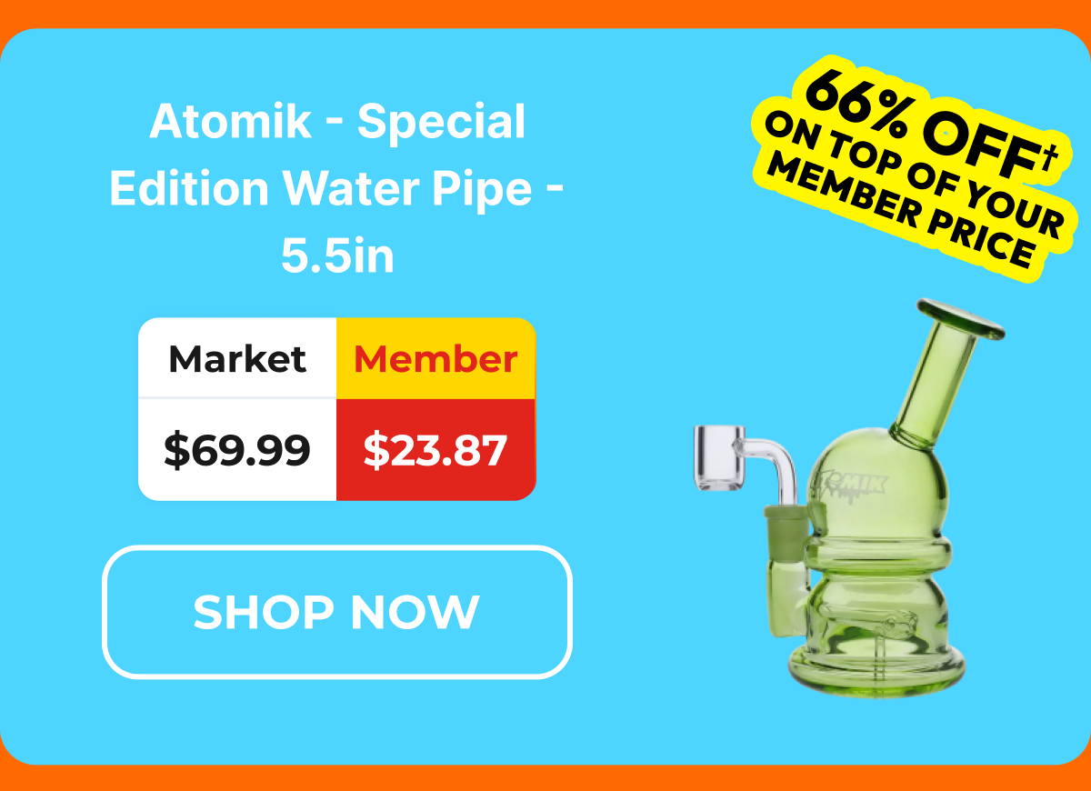 Atomik - Special Edition Water Pipe - 5.5in