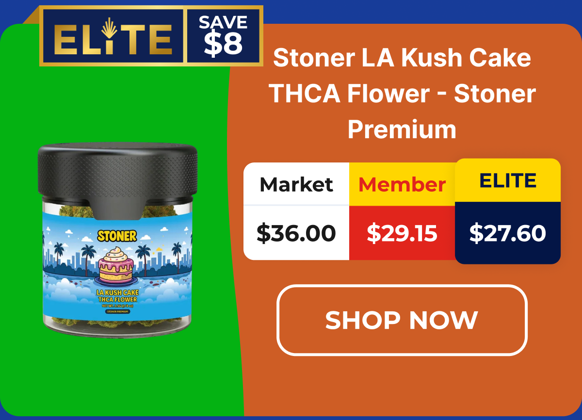 Stoner LA Kush Cake THCA Flower - Stoner Premium