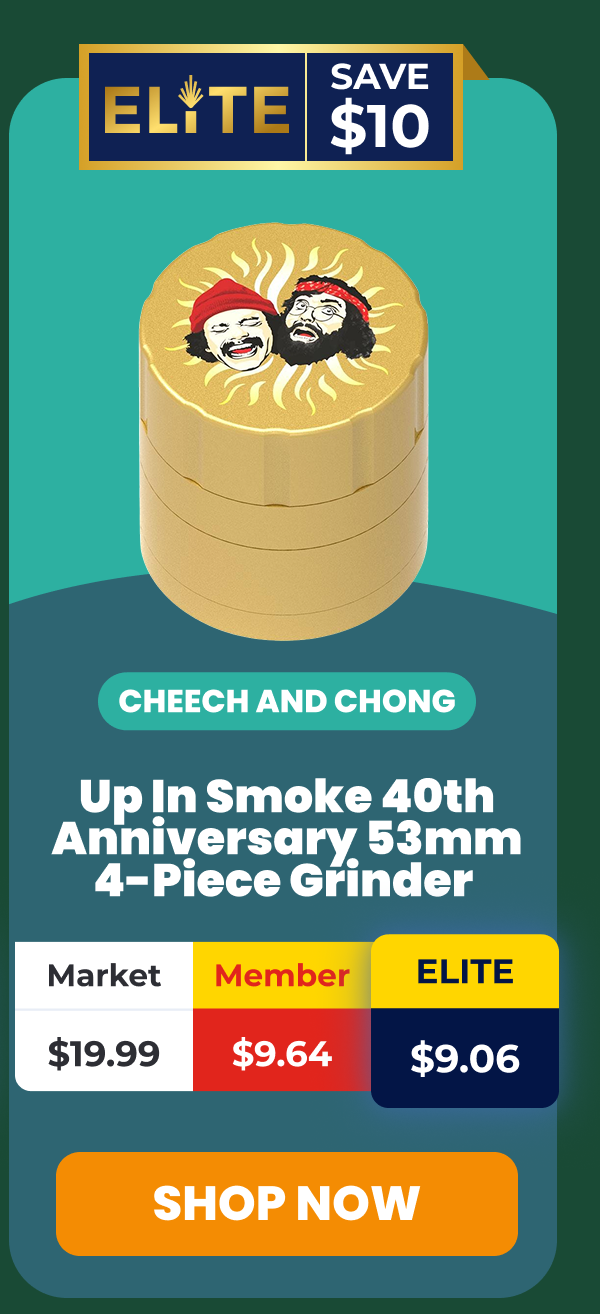 Up In Smoke 40th Anniversary 53mm 4-Piece Grinder