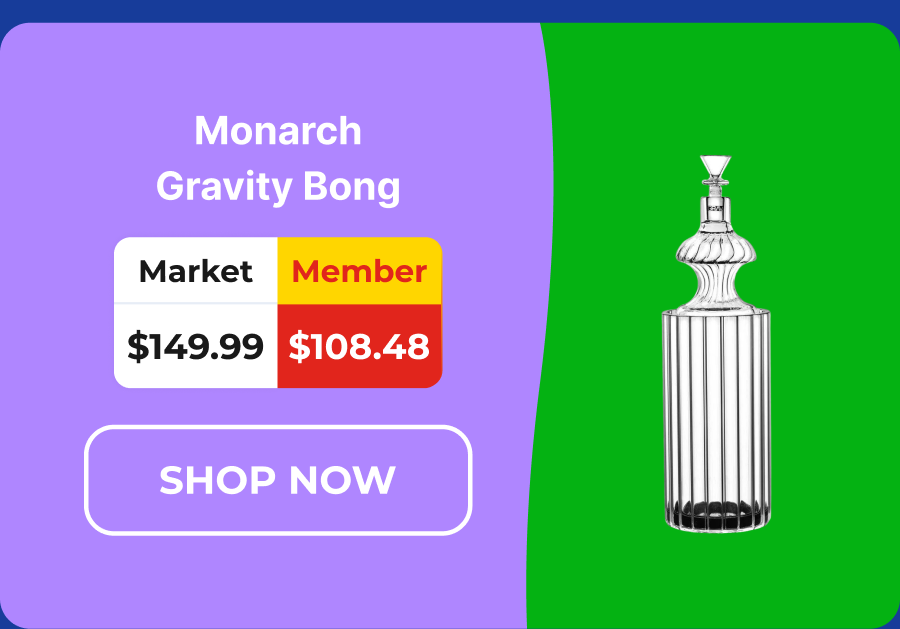 Monarch Gravity Bong