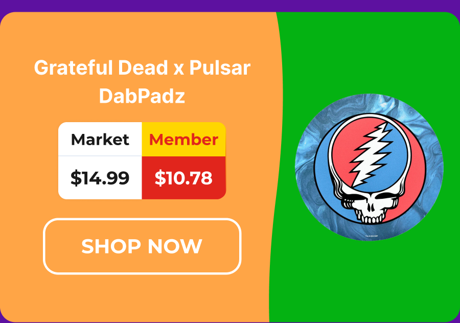 Grateful Dead x Pulsar DabPadz | Roomies