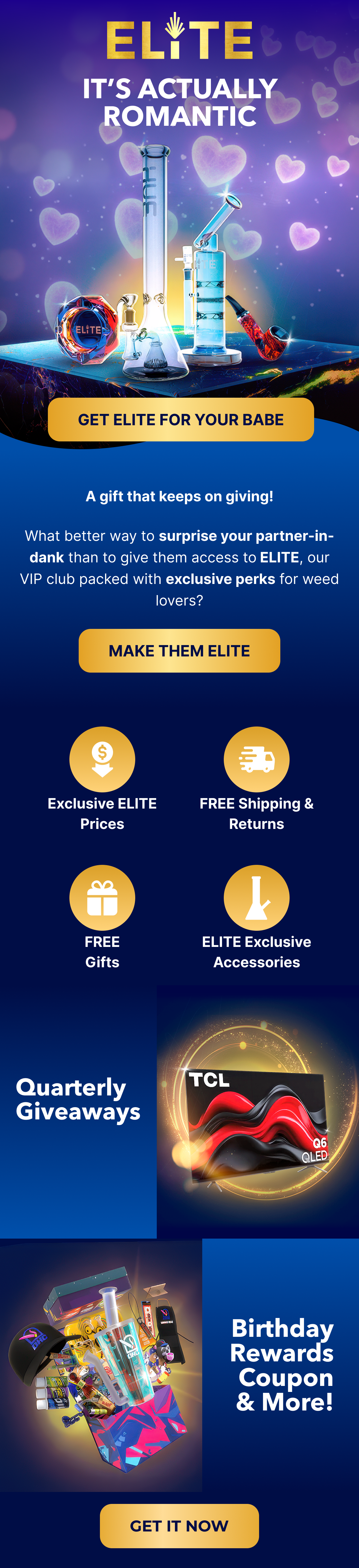 GET ELITE FOR YOUR BABE