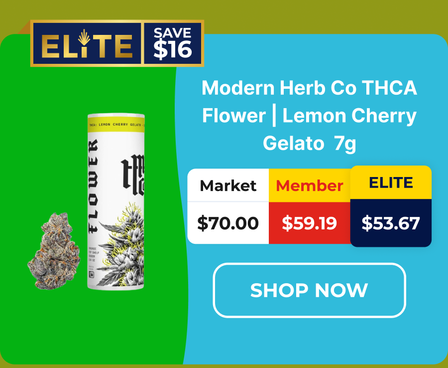 Modern Herb Co THCA Flower | Lemon Cherry Gelato  7g
