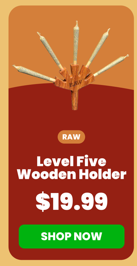 Level Five Wooden Holder