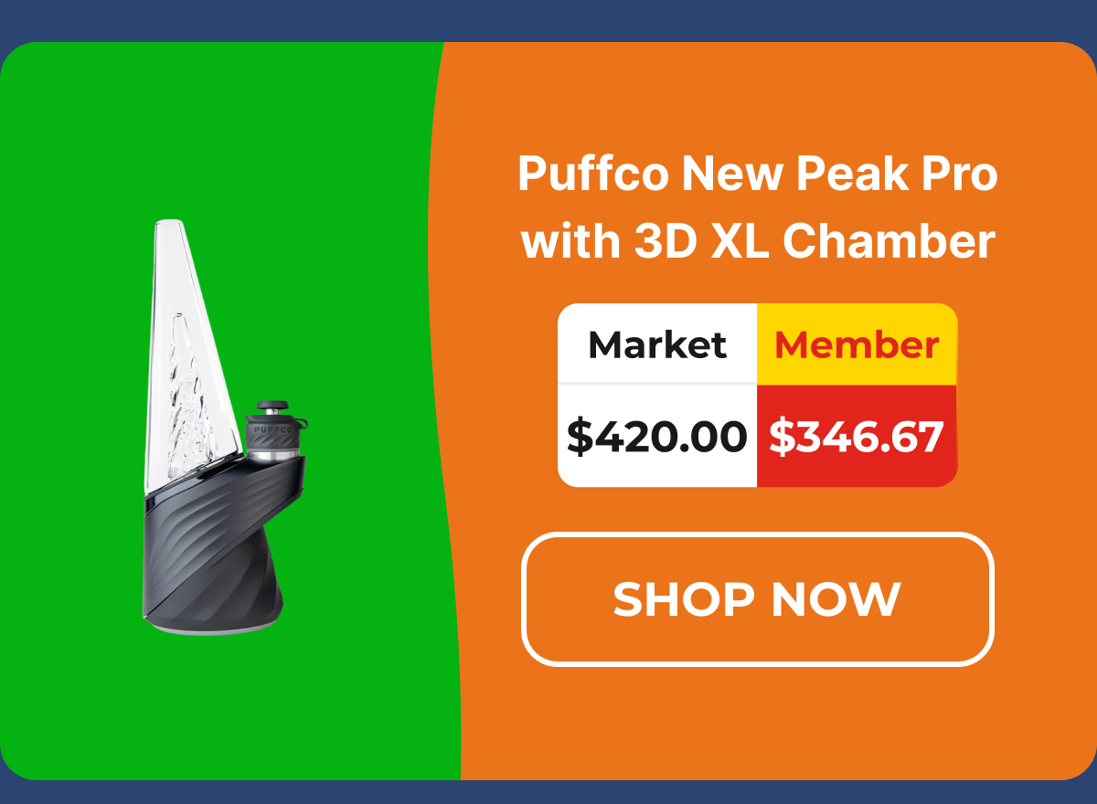 Puffco New Peak Pro with 3D XL Chamber