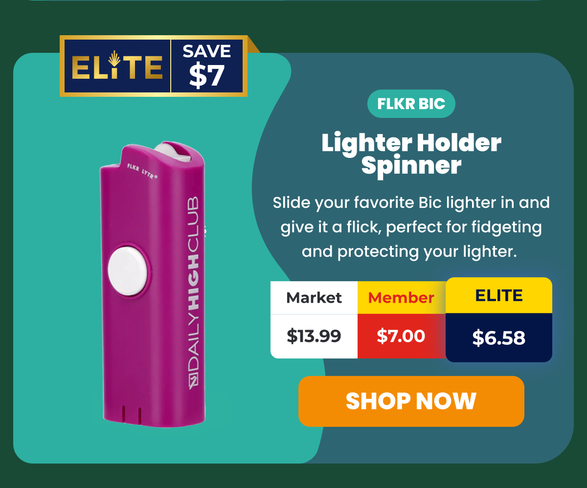 FLKR Bic Lighter Holder Spinner