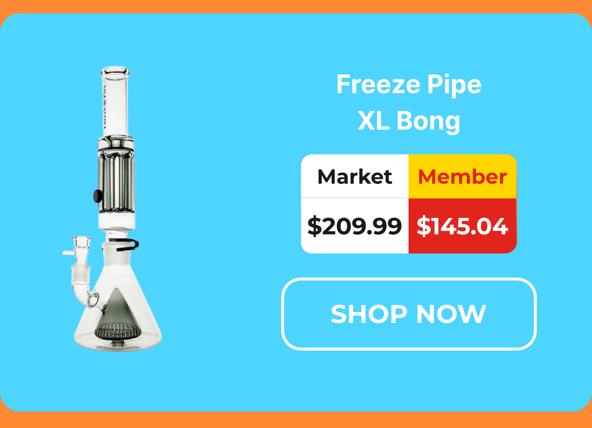 Freeze Pipe XL Bong