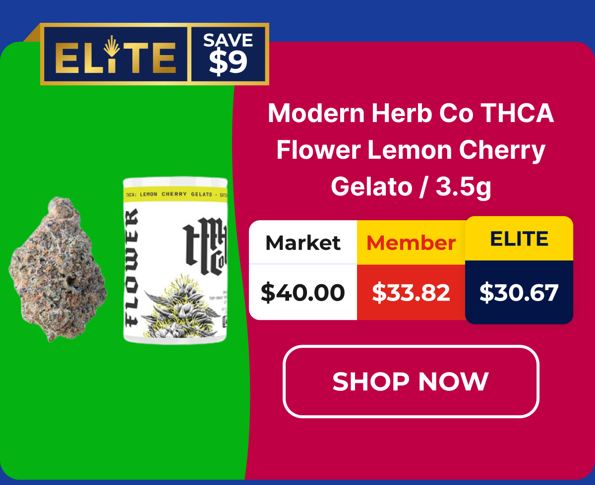 Modern Herb Co THCA Flower Lemon Cherry Gelato / 3.5g