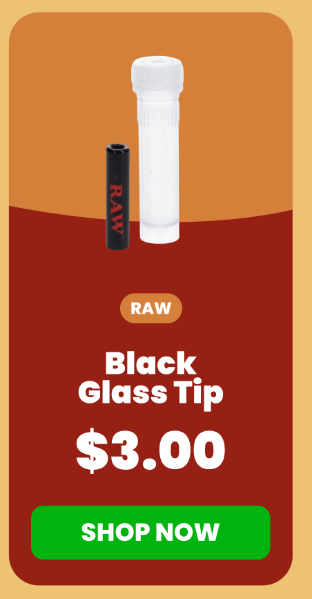Black Glass Tip