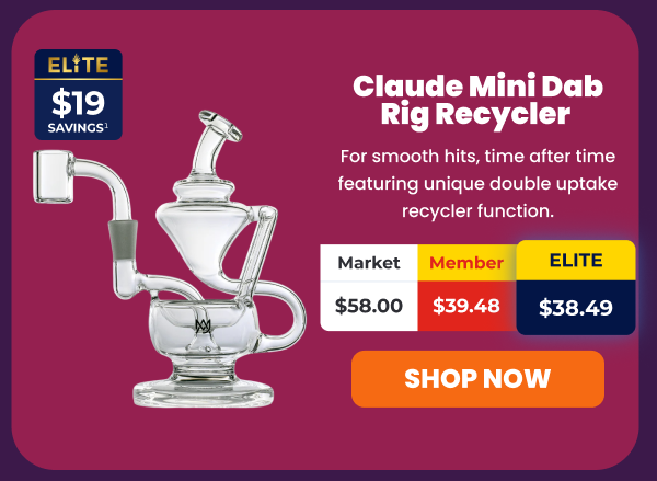 Claude Mini Dab Rig Recycler 