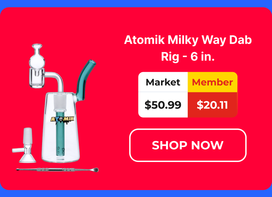 Atomik Milky Way Dab Rig - 6 in.