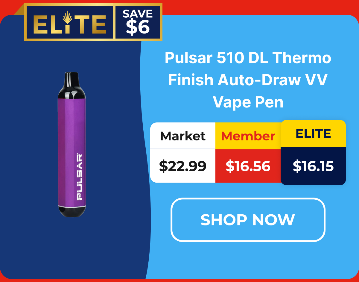 Pulsar 510 DL Thermo Finish Auto-Draw VV Vape Pen