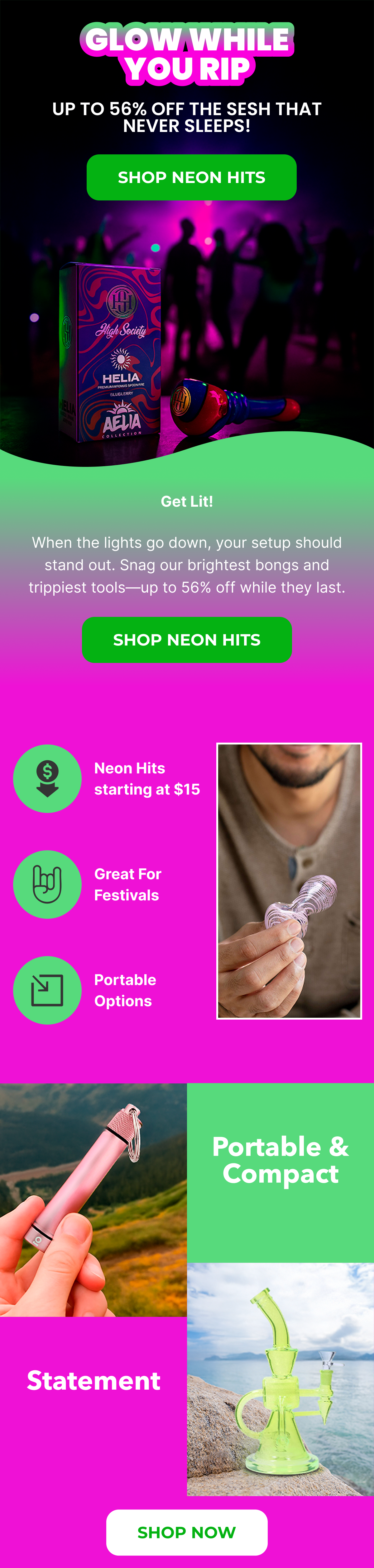SHOP NEON HITS