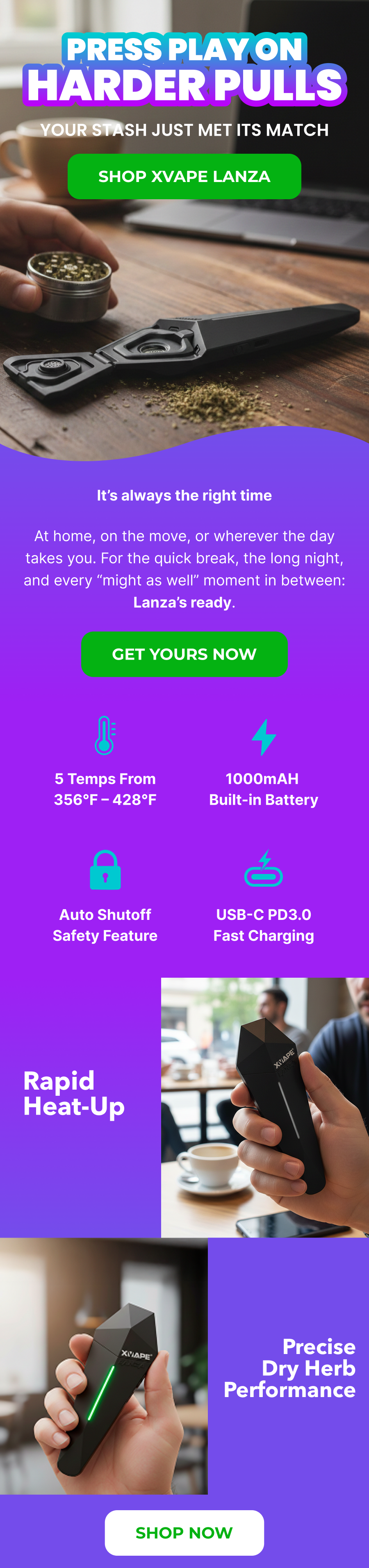 Shop XVAPE LANZA