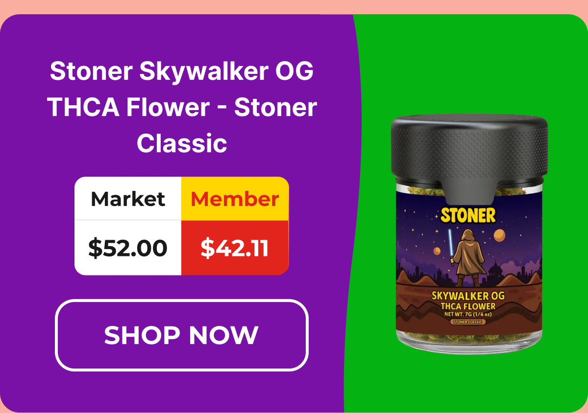 Stoner Skywalker OG THCA Flower - Stoner Classic